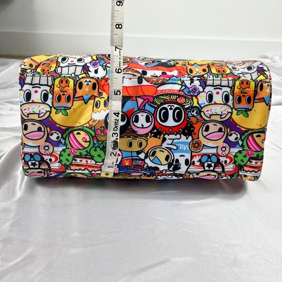 Tokidoki Food Buffet Bowler Bag Purse Vintage Rare Adios Donutella 2015 New - Picture 3 of 13
